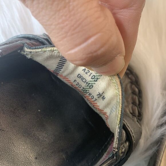 Coach Metallic Silver Loafer Size 7.5 - Picture 11 of 13